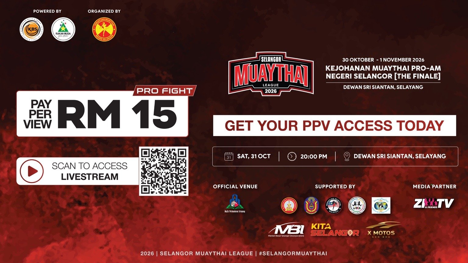 KEJOHANAN MUAYTHAI PRO-AM NEGERI SELANGOR (THE FINALE)
