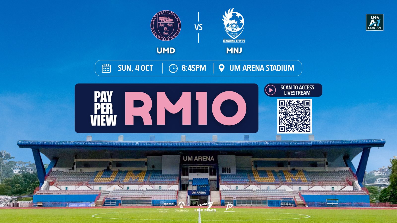 UM-Damansara United vs Manjung City FC